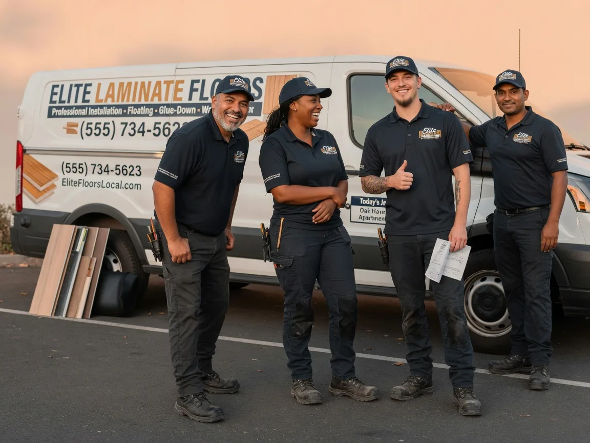 Laminate flooring installation company in Vinson, OK